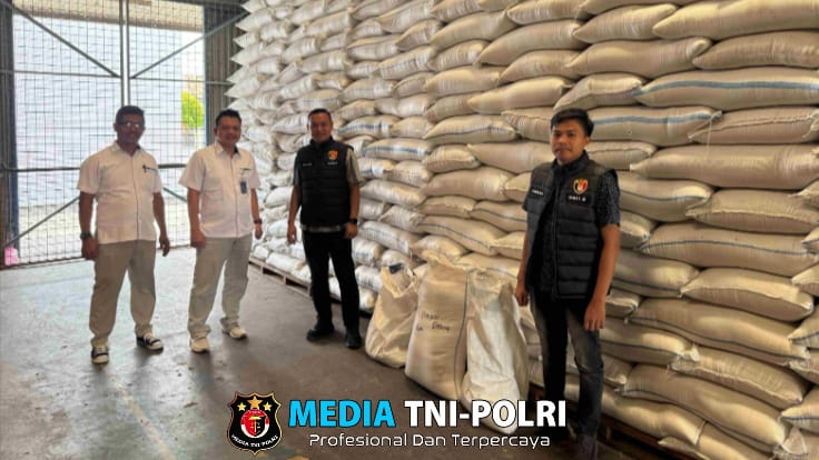 Satgas Pangan Polres Tulang Bawang Barat Pastikan Ketersedian Bahan Kebutuhan Pokok selama bulan Ramadhan dan menjelang Hari Raya Idul Fitri 1446 H