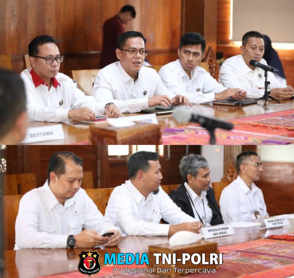 Audiensi BSSN dengan SKK Migas, Bahas Penguatan Keamanan Siber di Sektor Hulu Migas