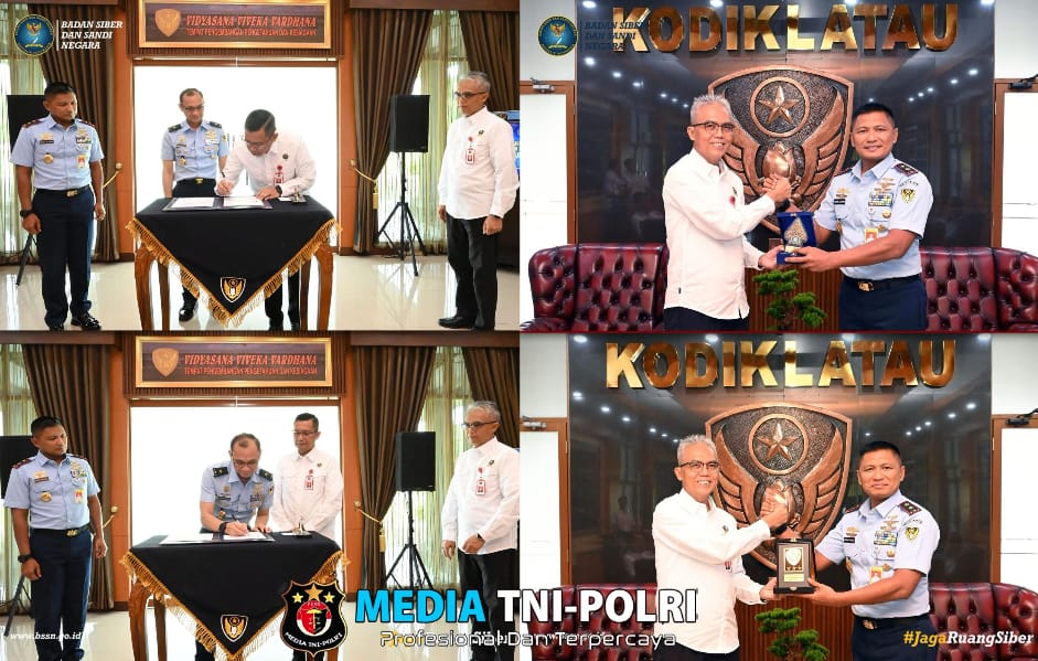 Perkuat Keamanan Siber BSSN dan Kodiklat AU Jalin Kerja Sama Pengembangan SDM Keamanan Siber