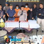 Polres Malang Bongkar Home Industry Miras Trobas, 260 Liter Disita