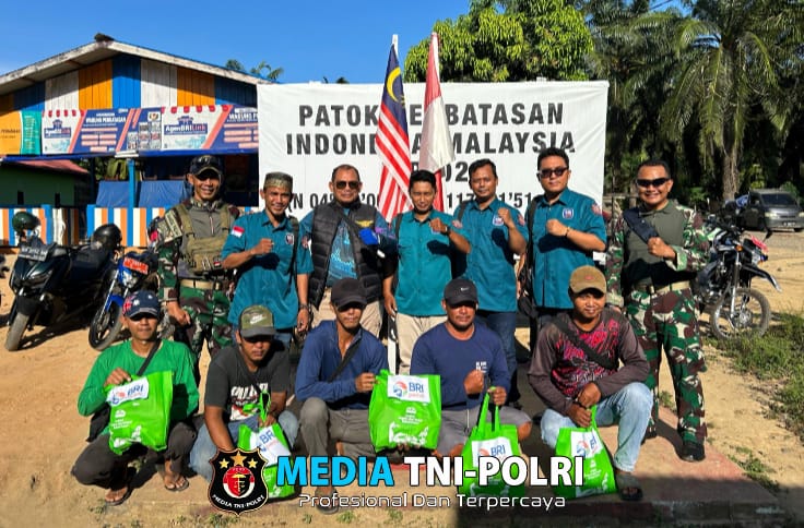 Perketat Pengawasan Perbatasan, Satgas Pamtas Yonarmed 11 Laksanakan Patroli Terpadu