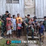 Merawat Kebersamaan dengan Penuh Cinta, Satgas Yonif 512/QY Selalu Dekat dengan Masyarakat