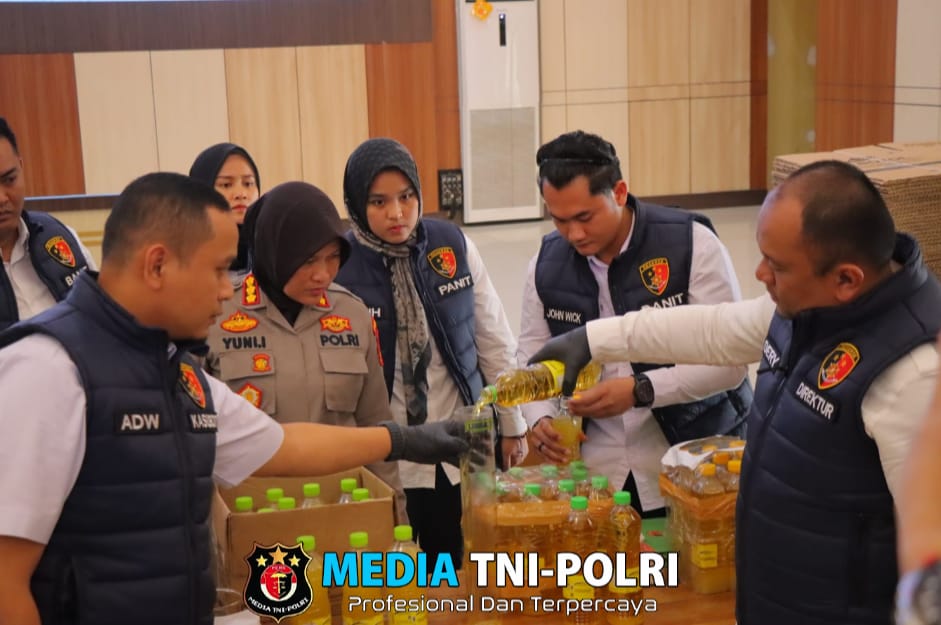 PT SBA Tidak Sesuai Takaran : Ditreskrimsus Polda Lampung Sita 1 Ton MinyaKita