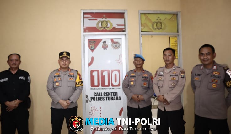 Kapolres Tulang Bawang Barat Pastikan Layanan Hotline Call Center Polri 110 Siap Dukung Mudik Lebaran 2025