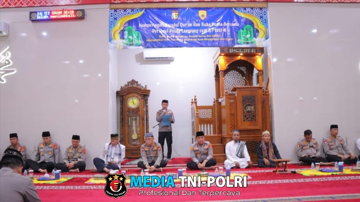 Peringati Nuzulul Qur’an, Kapolda Lampung Tekankan Ukhuwah Islamiyah, Wathaniyah, Basyariyah ke Para Personel