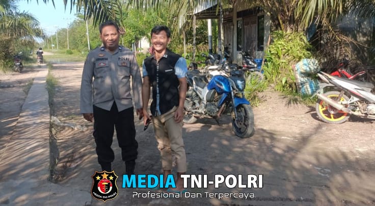 Kanit Samapta Polsek Sebangki Ajak Warga Cegah Hoaks dan Peredaran Narkoba