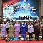 Apel Bersama Wanita TNI Tahun 2025, Korps Wanita TNI AL Terima Pembekalan Dari Ibu Raksa Tri Anggana Tantri di Cilangkap