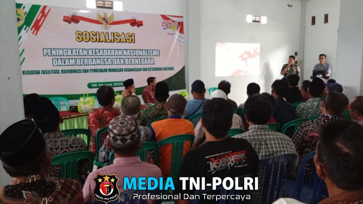 Danramil Gesi Sosialisasikan Pentingnya Nasionalisme di Era Modern