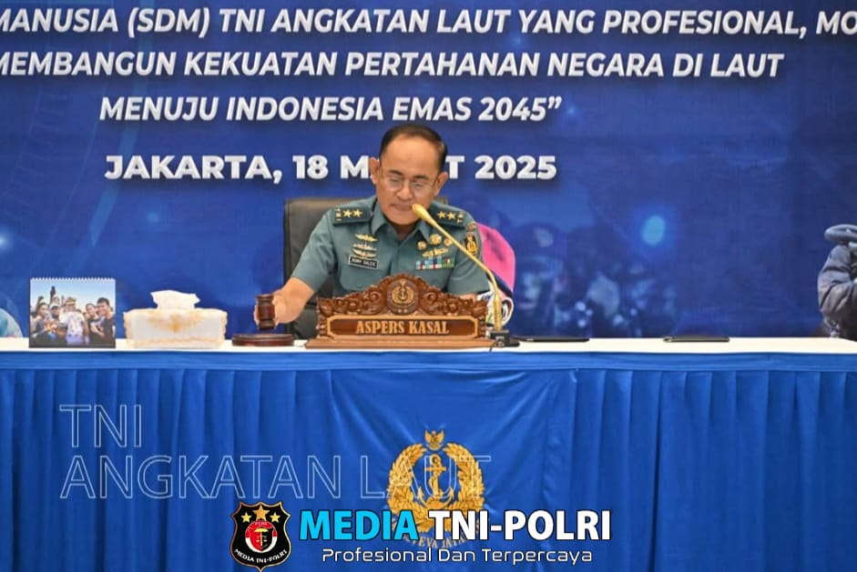 Perkuat SDM Unggul Untuk Pertahanan Laut, TNI AL Gelar Rakorpers TNI AL TA 2025