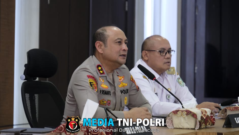 Polda Kalbar Gelar Rapat Koordinasi Lintas Sektoral Operasi Kepolisian Terpusat Ketupat Kapuas 2025