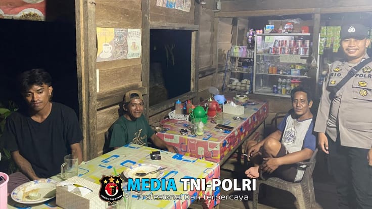 Giat Patroli Malam Polsek Meranti Ciptakan Rasa Aman