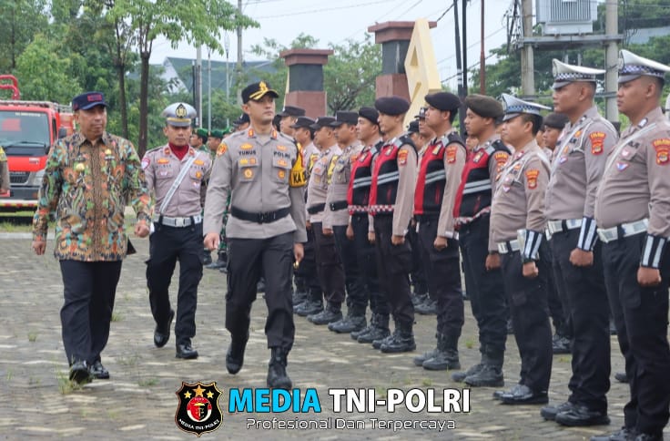 Polres Pringsewu Gelar Apel Operasi Ketupat 2025, Pastikan Keamanan Mudik Lebaran