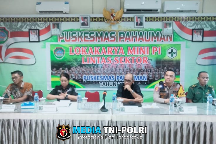 Kapolsek Sengah Temila: Sinergi Lintas Sektor Kunci Peningkatan Kesehatan