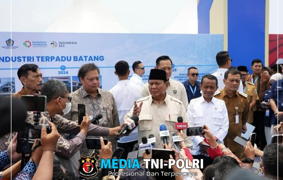 Presiden Prabowo Resmikan KEK Industropolis Batang, Wujudkan Industrialisasi dan Hilirisasi untuk Bangun Ekonomi Nasional