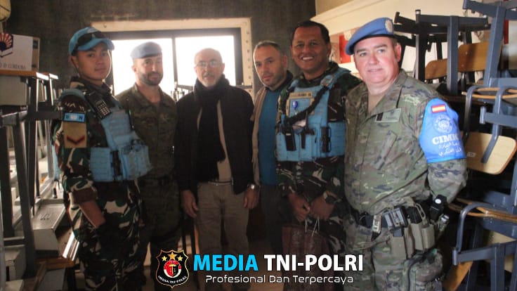 Cimic Satgas Indobatt XXIII-R/UNIFIL Bersama G9 Cimic Sector East dan Cimic Spanbatt, di Akhir Misi Berkolaborasi untuk Berdonasi