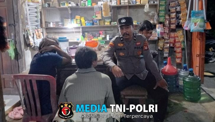 Waspadai Gangguan Keamanan dan Ketertiban Polsek Air Besar Tingkatkan Patroli Malam