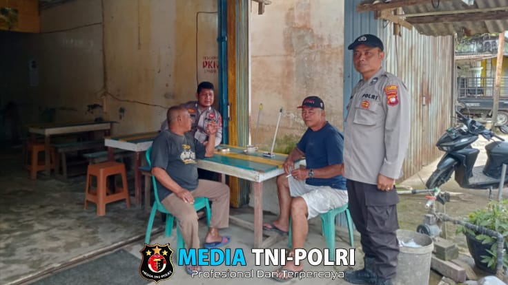 Polsek Menyuke Laksanakan Patroli Siang Hari dan Memberi Imbauan Kamtibmas