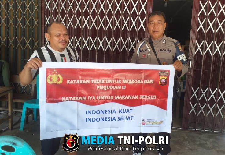 Ciptakan situasi Kondusif, Personil Polsek Menjalin Sambang Edukasi Dampak bahaya narkoba dan Judi Online