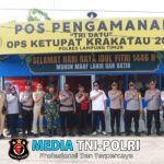 Kapolres Lampung Timur Tinjau Pos PAM Labuhan Ratu dan Pos PAM Mataram Baru