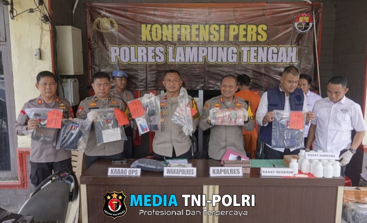 Pelaku Perampokan dan Pembunuhan di Bandar Surabaya Berhasil Ditangkap Tim Gabungan Anti Bandit 308 Polres Lamteng