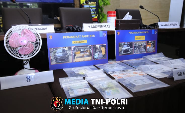 Polri Ungkap Sindikat Penipuan Online Berkedok Fake BTS dan SMS Blast, Dua WNA Cina Ditangkap di SCBD
