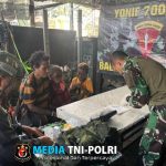 Tenaga Kesehatan TNI Tangani Pasien Malaria di Distrik Ilaga