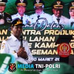 Dandim Merauke Dampingi Gubernur Papua Selatan Panen Raya Serentak di 6 Distrik