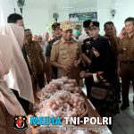 Pemkab Pringsewu & Kodim 0424 Gelar GPM Bersubsidi & Bazar Ramadan TNI di GSG Kecamatan Gadingrejo