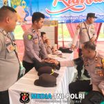 Ops Ketupat Krakatau 2025, Si Dokkes Polres Tulang Bawang Barat Gelar Patroli Kesehatan ke Pos Pam dan Pos Yan