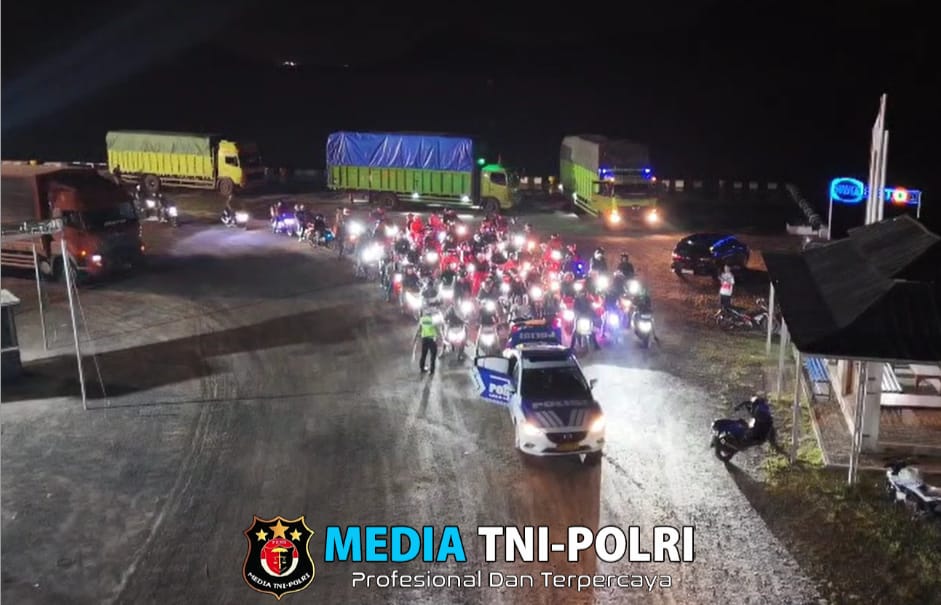 Cara Polisi Layani Pemudik Motor, Kawal Hingga Perbatasan Jamin Keamanan