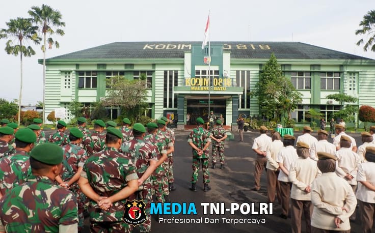 Jelang Idul Fitri, Dandim 0818/Malang-Batu Ingatkan Keselamatan dan Beri Bingkisan Lebaran