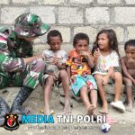 Jalin Kedekatan Dengan Masyarakat Papua, Satgas Yonif 131/BRS Laksanakan Pelayanan Kesehatan di Kampung Banda