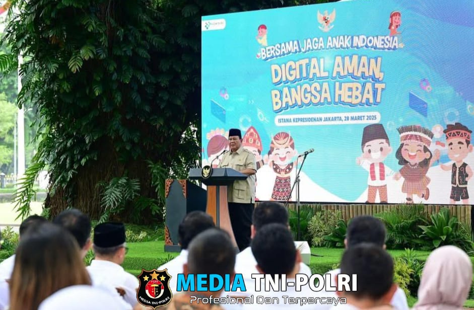 Presiden Prabowo Resmikan PP Tuntas: Wujud Komitmen Lindungi Anak Dari Ancaman Digital