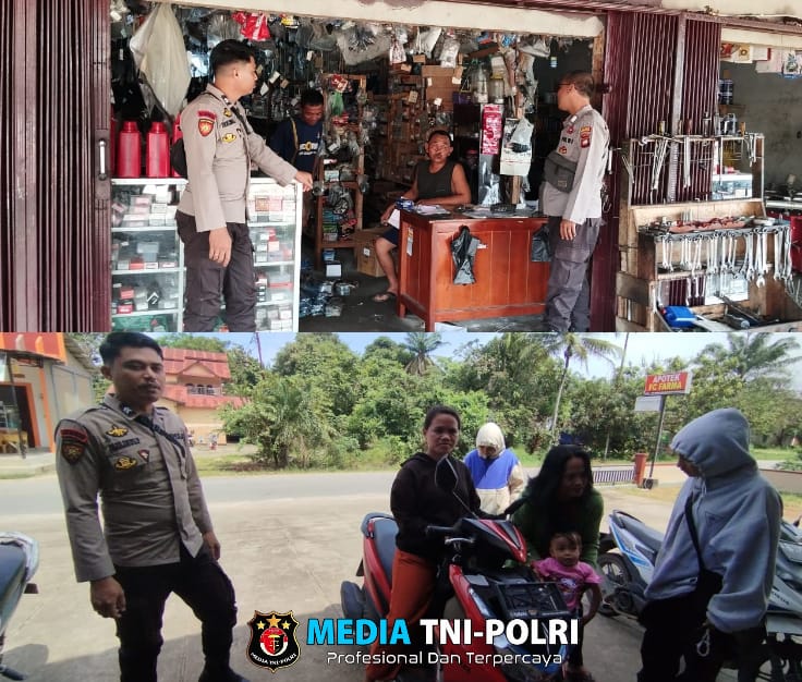 Jelang Hari Raya Idhul Fitri, Polsek Mempawah Hulu intensif kan Patroli Dialogis