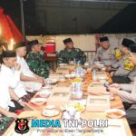 Sinergitas TNI – Polri Dan Jajaran Forkopimda Blitar Raya Gelar Sahur Bersama