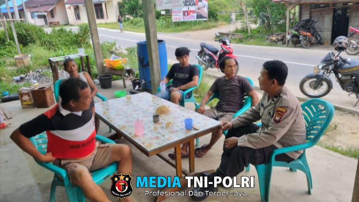 Guna Menjaga Situasi Tetap Aman Kondusif Pada Saat libur Nasional, Polsek Menjalin Gencar Patroli Dialogis