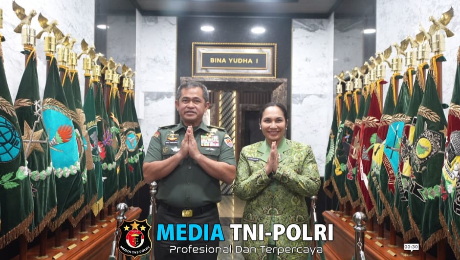 Kasad dan Ketua Umum Persit KCK : Idul Fitri 1446 H, Momen Saling Memaafkan dan Buka Lembaran Baru