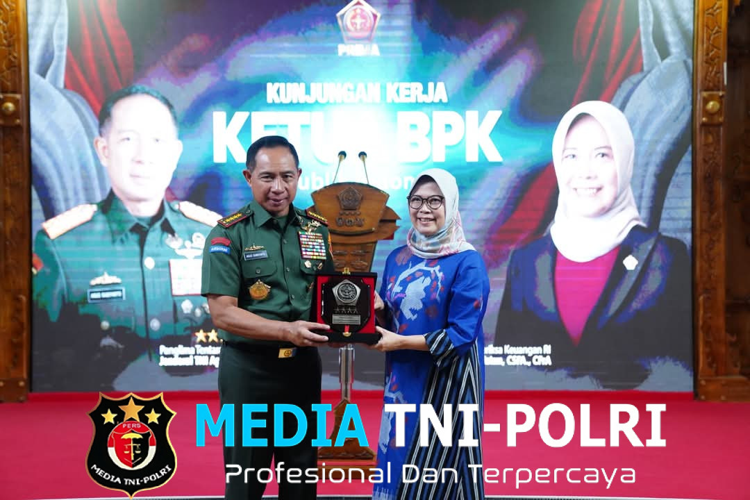 Perkuat Sinergitas, Panglima TNI Terima Kunjungan Ketua BPK RI di Mabes TNI