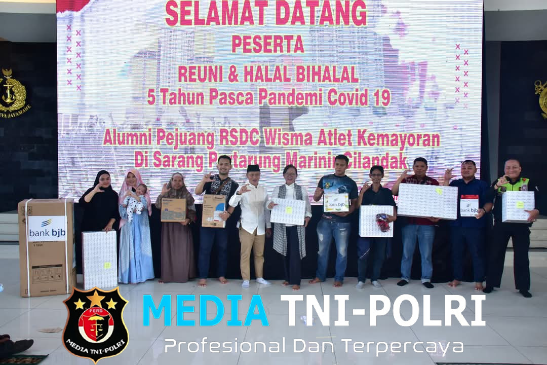 TNI AL Fasilitasi Halal Bihalal Alumni Relawan COVID-19 Wisma Atlet Kemayoran