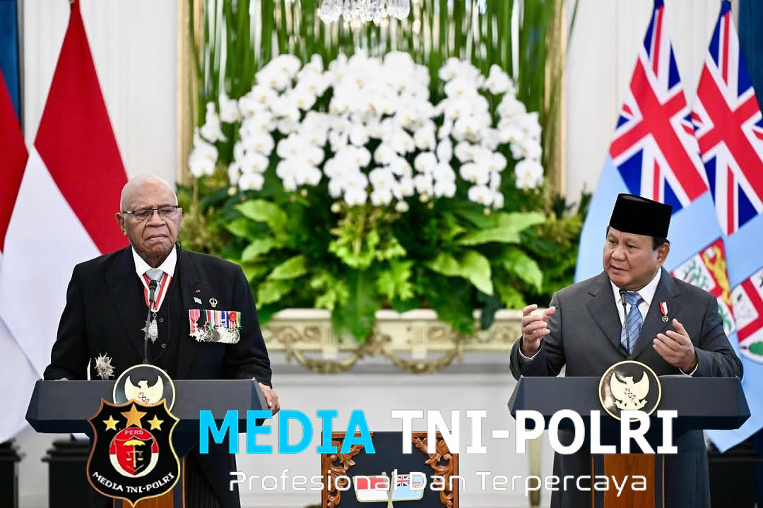Presiden Prabowo Tegaskan Komitmen Perkuat Kerja Sama Indonesia- Fiji