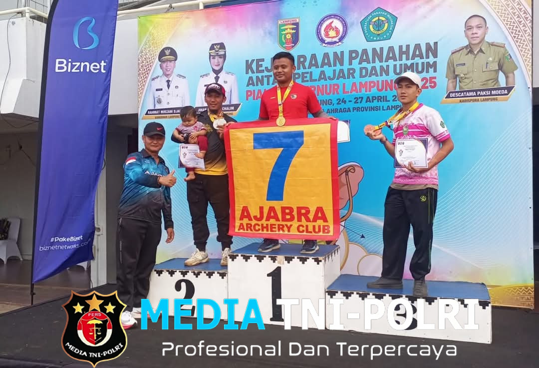 Atlet Muda AJABRA Menjadi Juara di Kejuaraan Panahan Piala Gubernur Lampung TA 2025