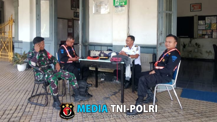 Stasiun Telawa Tak Luput Dari Pantauan Babinsa Juwangi