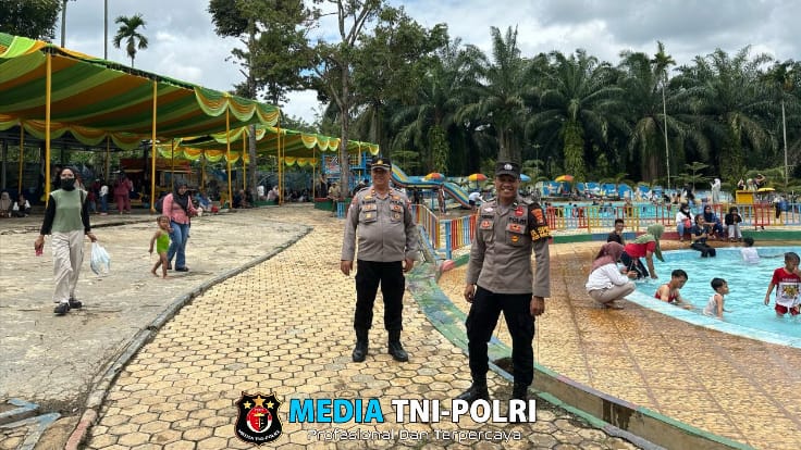 H+ 3 Idul Fitri 2025, Jajaran Polres Lampung Utara Menggelar Patroli di Seputaran Objek Wisata