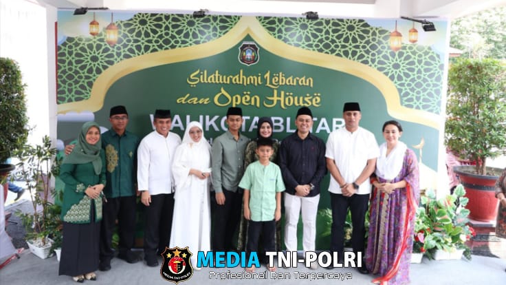 Forkopimda Berserta PJU Kodim 0808 dan Polres Blitar Kota Hadiri Open House Walikota Blitar
