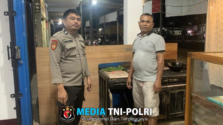 Antisipasi Potensi Gangguan Kamtibmas, Polsek Mempawah Hulu Continue Laksanakan Patroli Malam