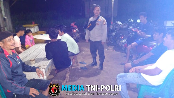 Polsek Meranti Patroli Malam, Pasca Hari Raya Idul Fitri 1446 H