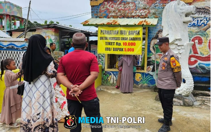 Tempat Wisata Mulai Ramai Didatangi Pengunjung, Polres Lampung Tengah dan Jajaran Pastikan Keamanan