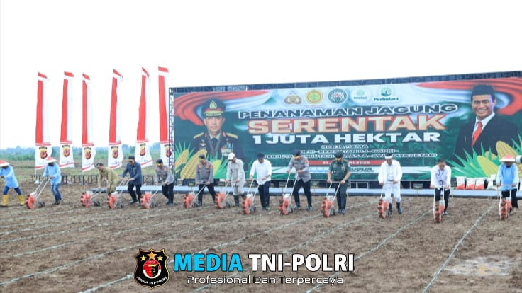 Kementan dan Polri Mantapkan Sinergi Menuju Swasembada Jagung 2025, Targetkan 4 Juta Ton Produksi Tambahan