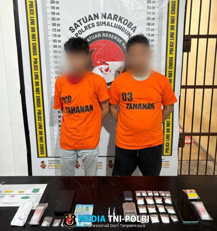 Kasat Resnarkoba Polres Simalungun Ungkap Jaringan Narkoba di Purbasari Dengan Barang Bukti 66,78 Gram Sabu