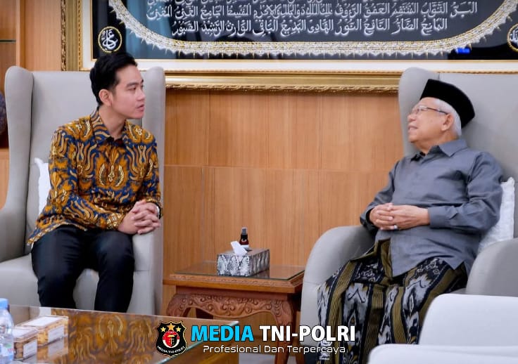 Wapres Gibran Rakabuming Berkunjung di Kediaman Wapres ke-13 K.H Ma’ruf Amin